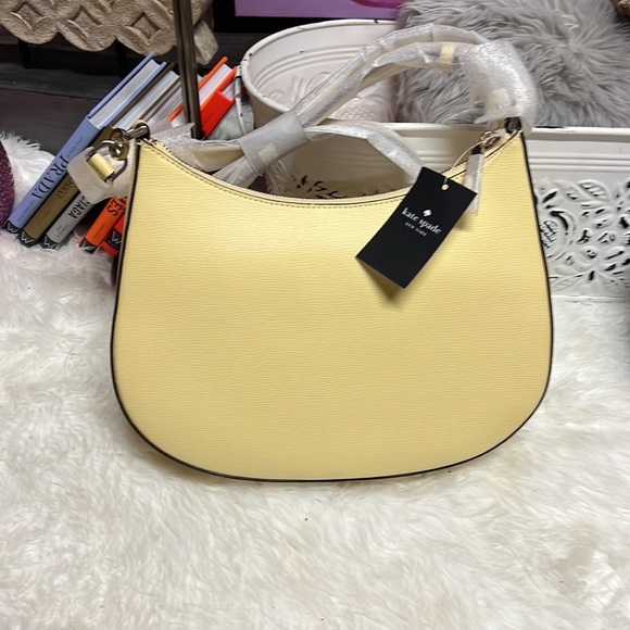 Kate Spade Kristi Shoulder Bag NWT refrained grain Butter color​ - Picture 4 of 6